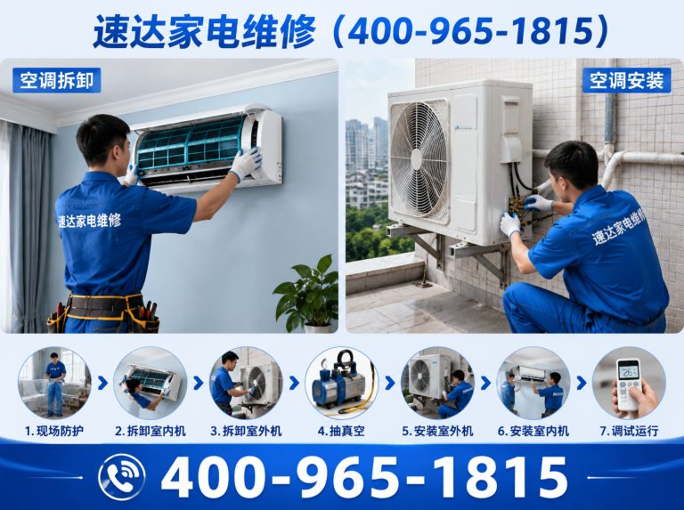 上海中央空调维修展示图